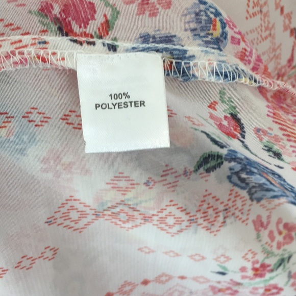 Sheer Floral Kimono - Picture 6 of 6